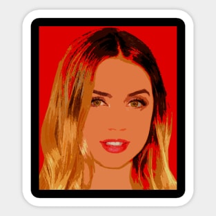 ana de armas Sticker